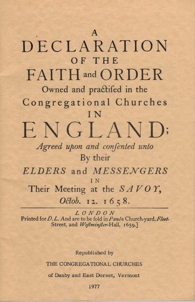 Portada de la Declaración de Saboya