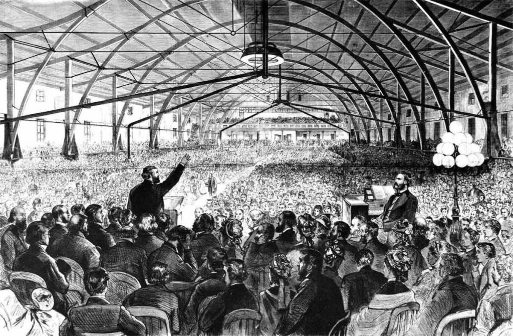 Predicación de D. L. Moody