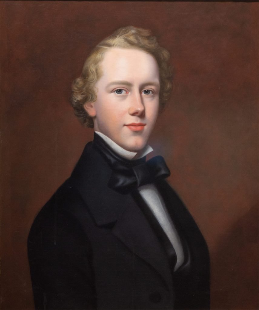 Retrato del joven Hudson Taylor