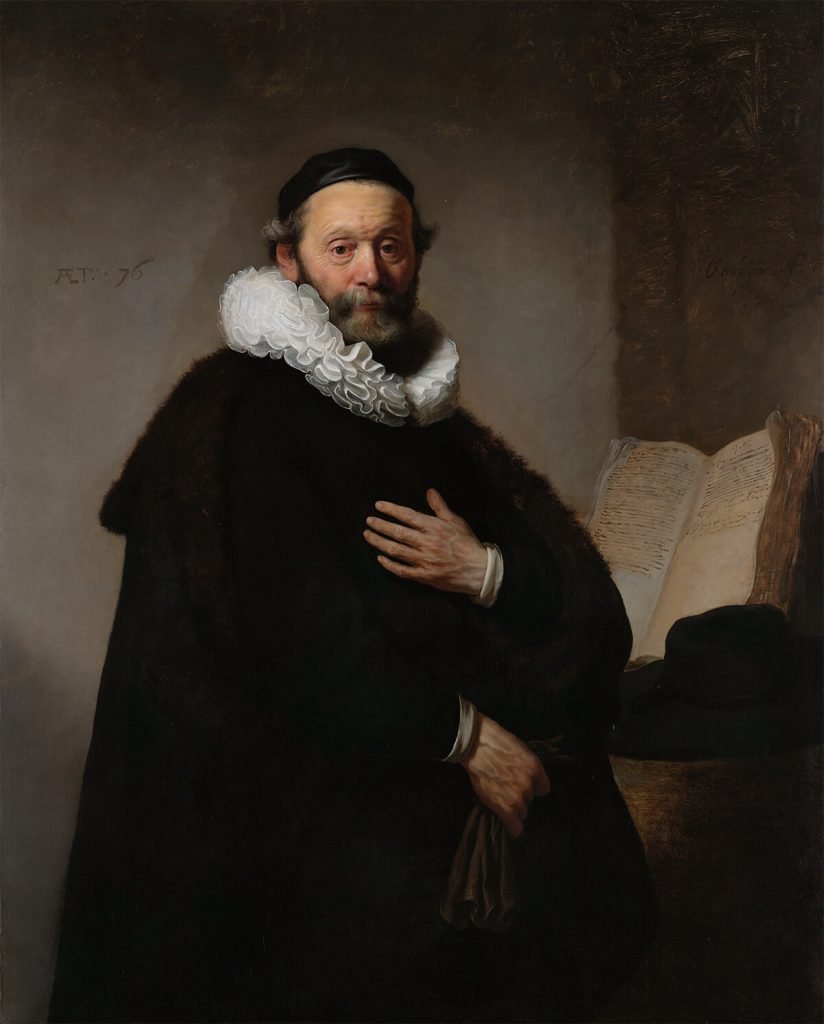 Johannes Uyttenbogaert, pintado por Rembrant