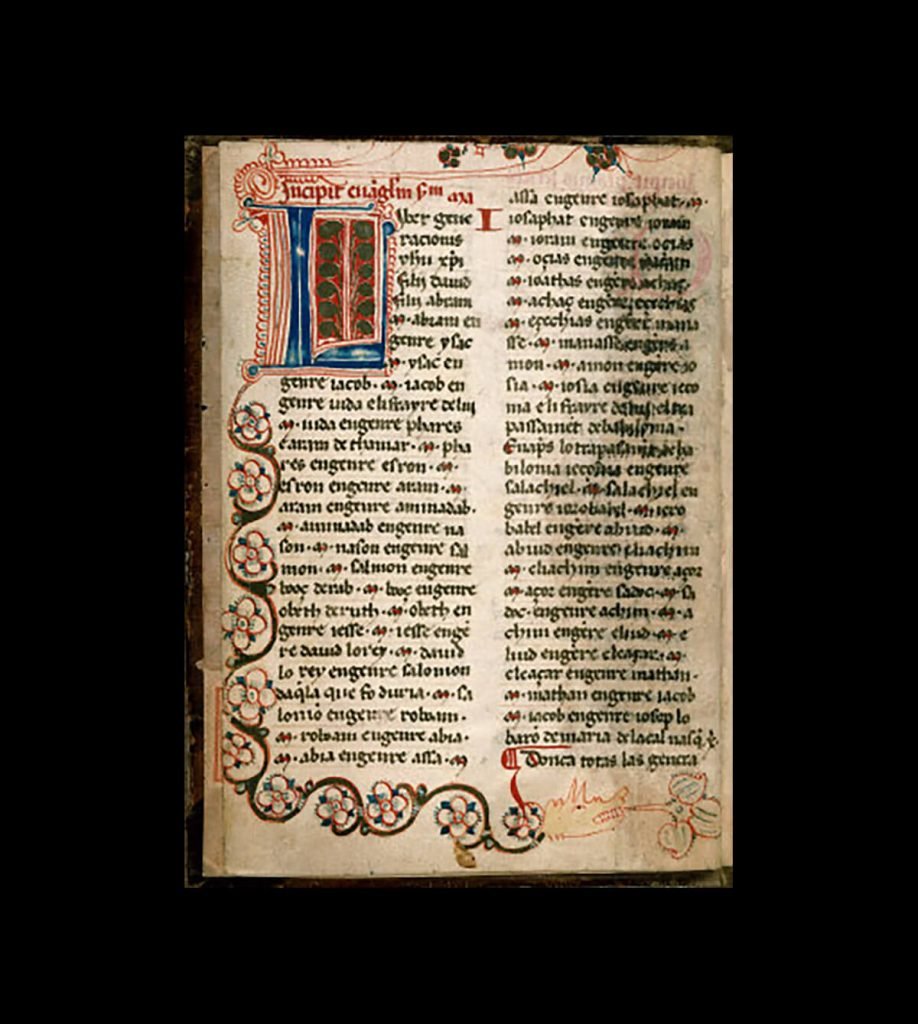 Evangelios traducidos al idioma franco provenzal.