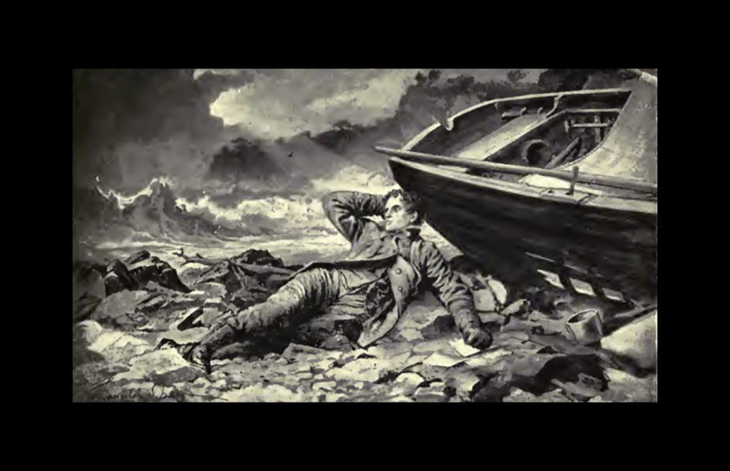 Representación de los últimos días de Allen F. Gardiner.