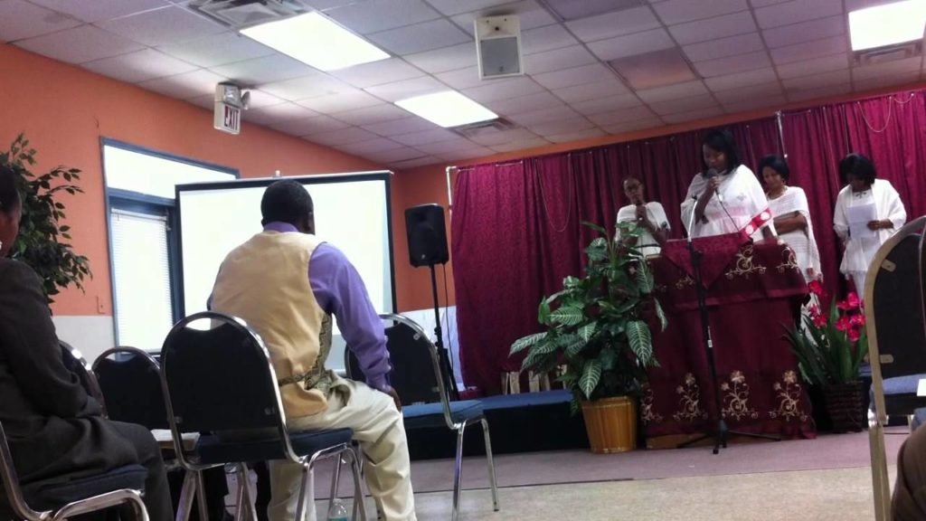 Iglesia pentecostal en Etiopía.