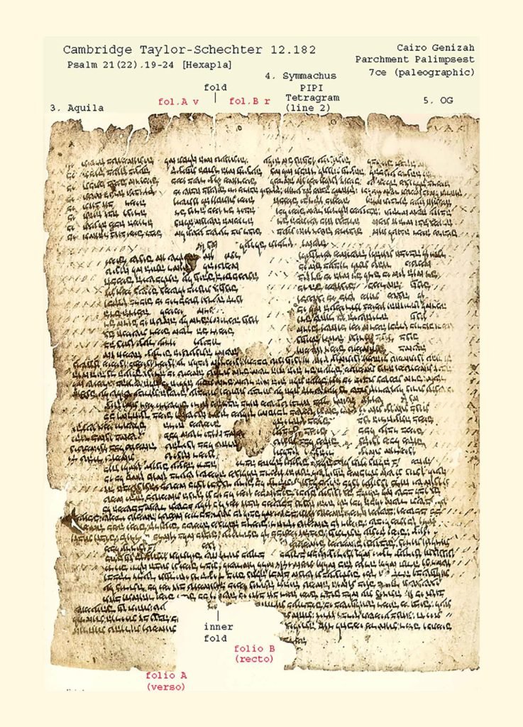 Fragmento de La Hexapla