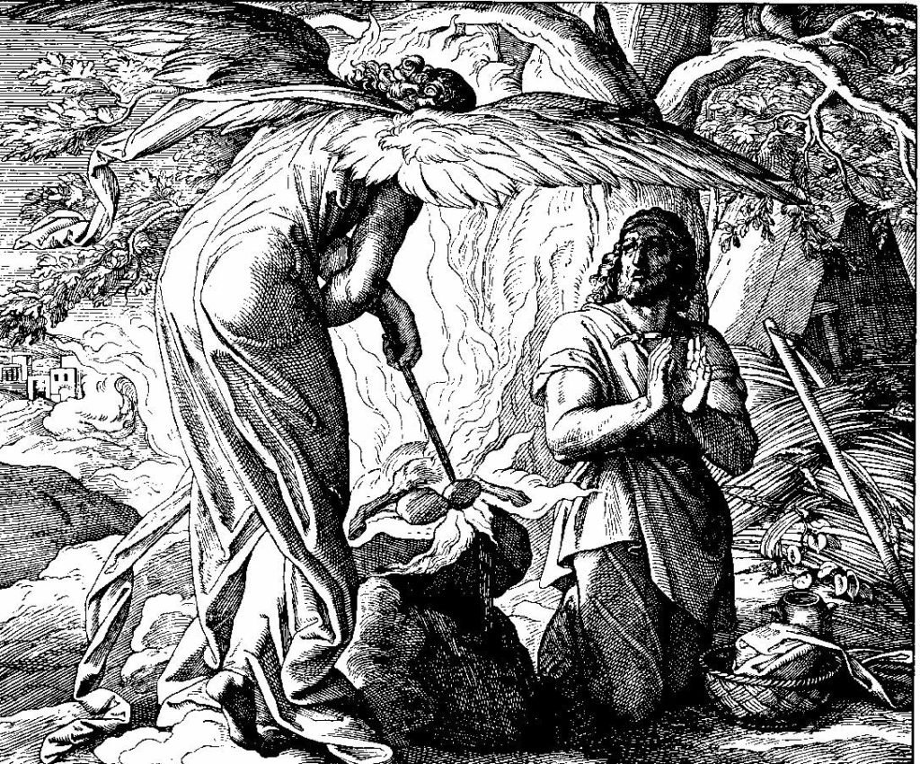 Representación del Gedeón bíblico.