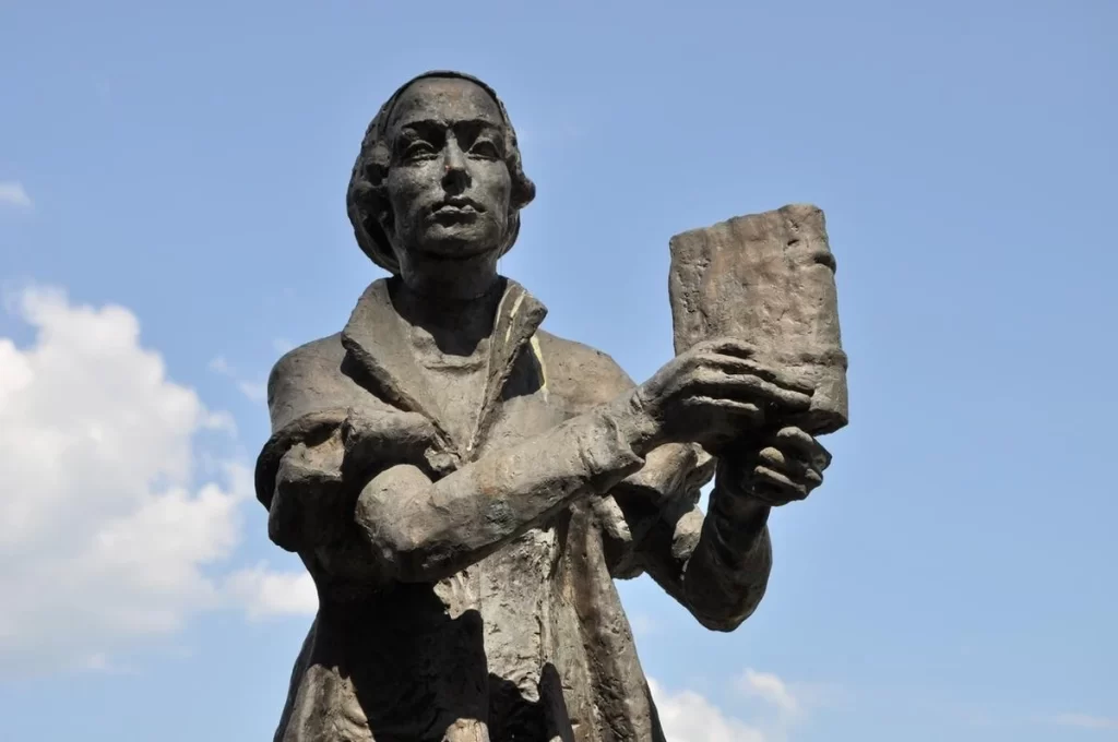 Estatua de Argula Von Grumbach en Beratzhausen, Alemania