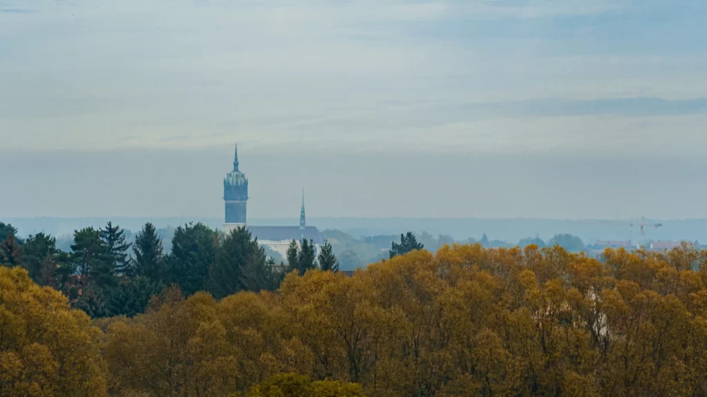 Panorámica de la ciudad de Wittenberg