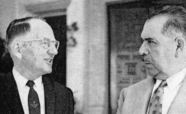 Cameron Townsend y Lázaro Cárdenas.