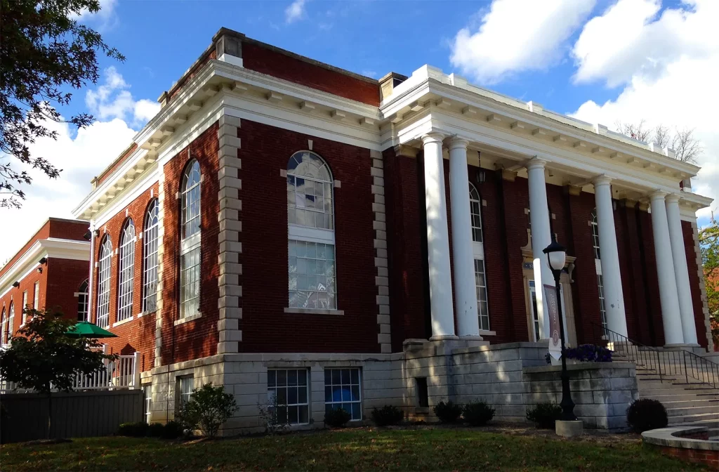 Centro estudiantil de la Universidad de Asbury.