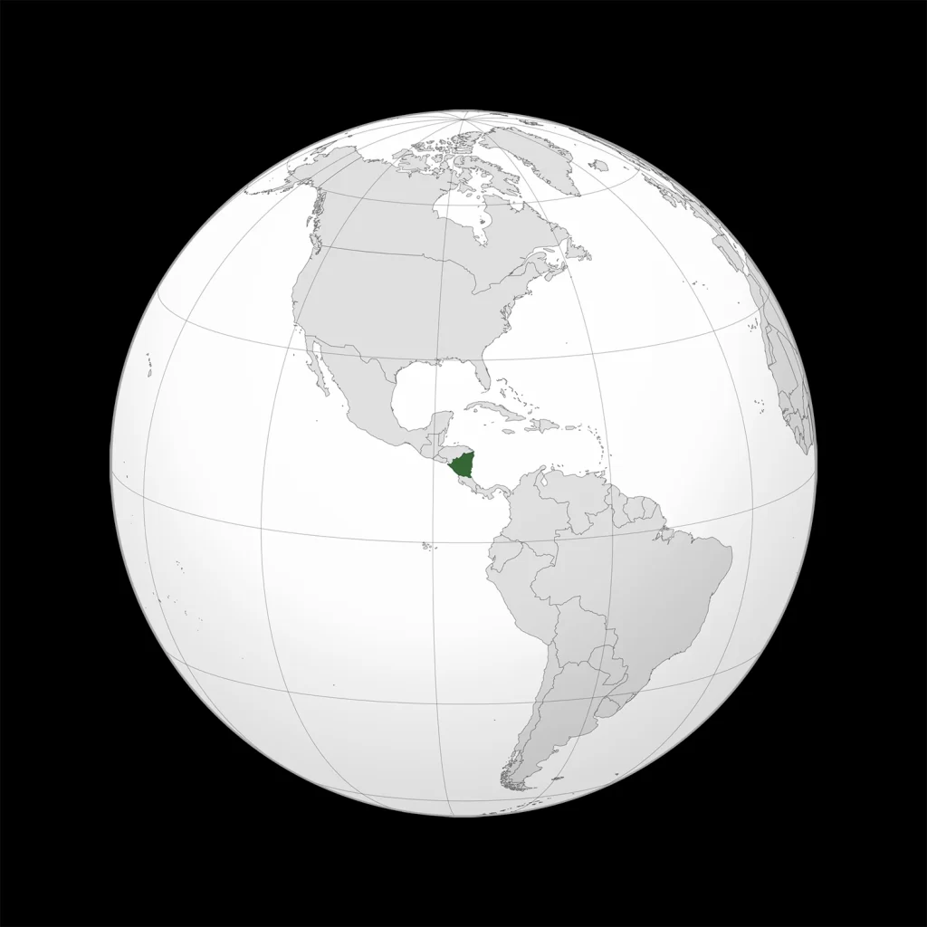 Nicaragua está en el corazón de Centroamérica